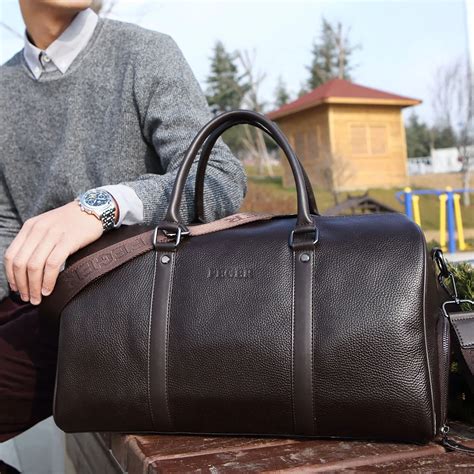 designer mens duffle bags|luxury men's weekend travel bag.